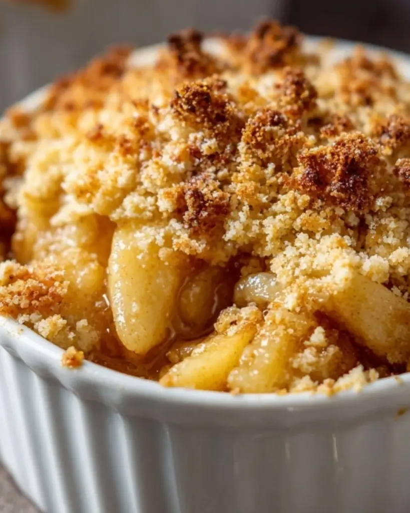 Crumble pomme façon Cyril Lignac - Recette delicieux 4 crumble aux pommes maison