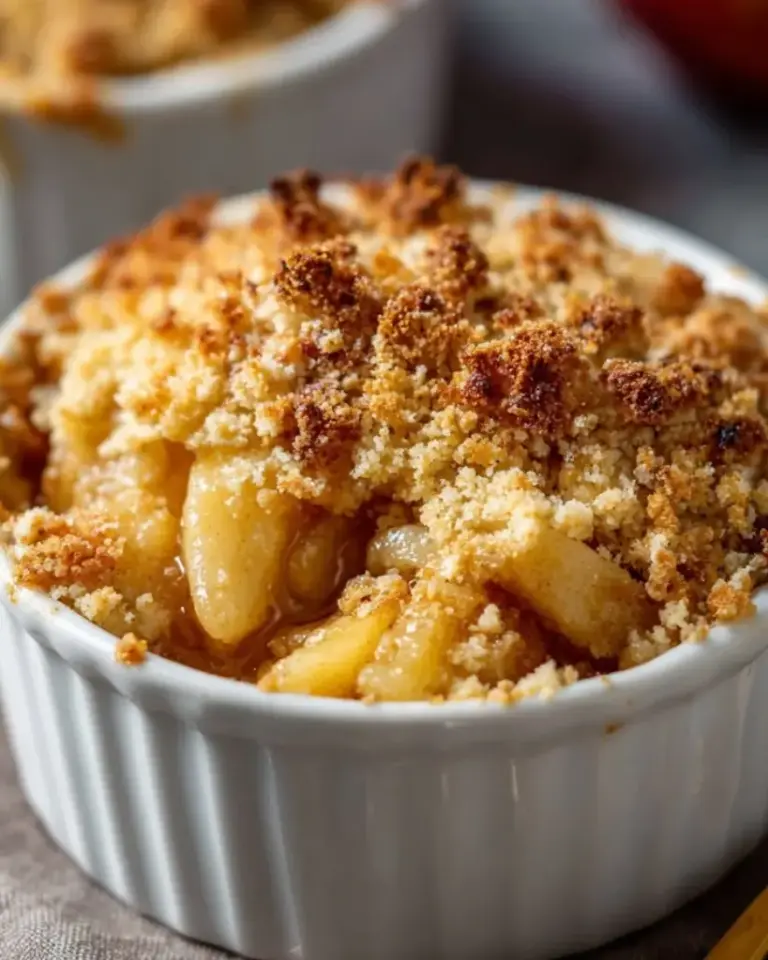 Crumble pomme façon Cyril Lignac – Recette delicieux