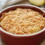 crumbleauxpommesrecette