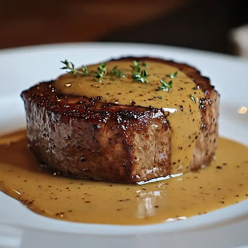 filet mignon sauce miel moutarde