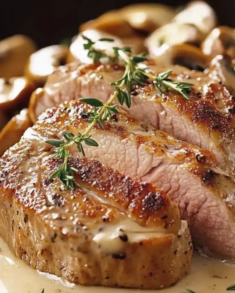 filet mignon de porc sauce cidre