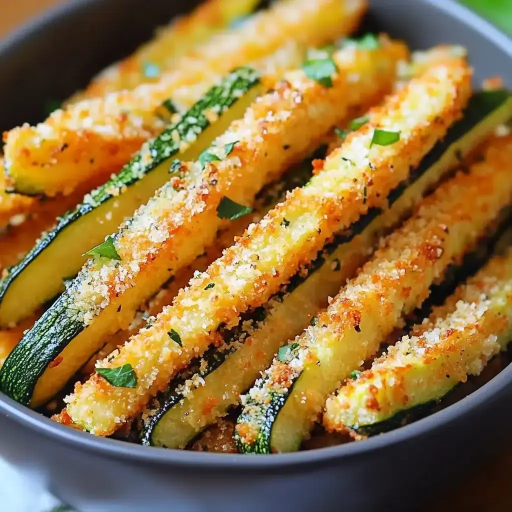 frites de courgettes au parmesan