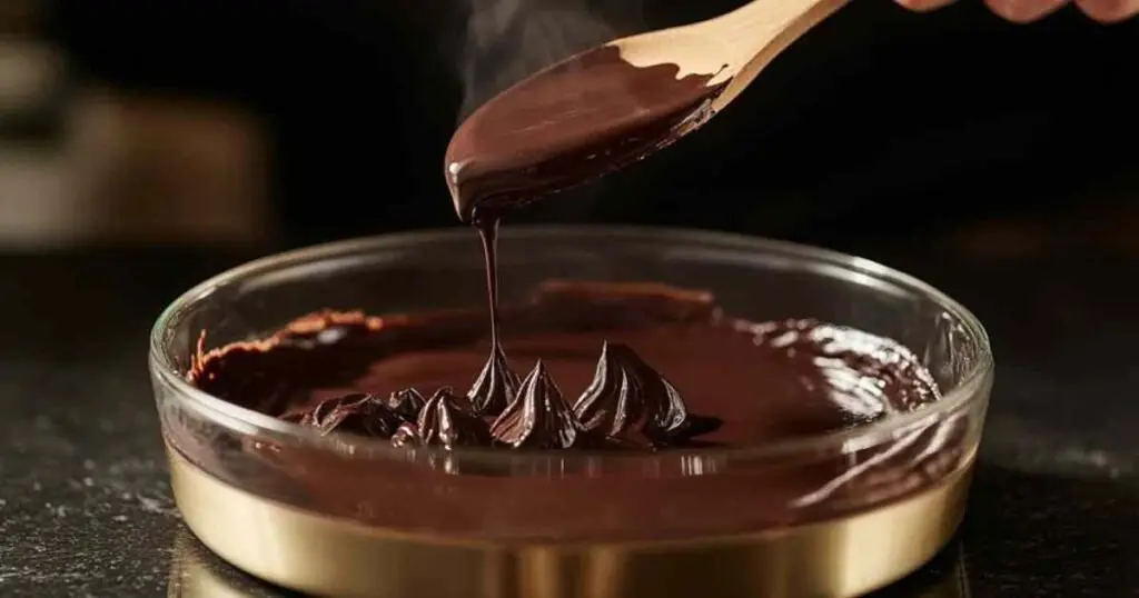 gâteau au chocolat et meringue