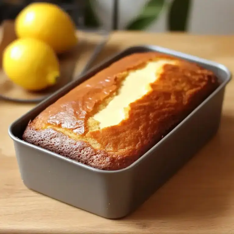 Gâteau au Citron à la Crème Fraîche