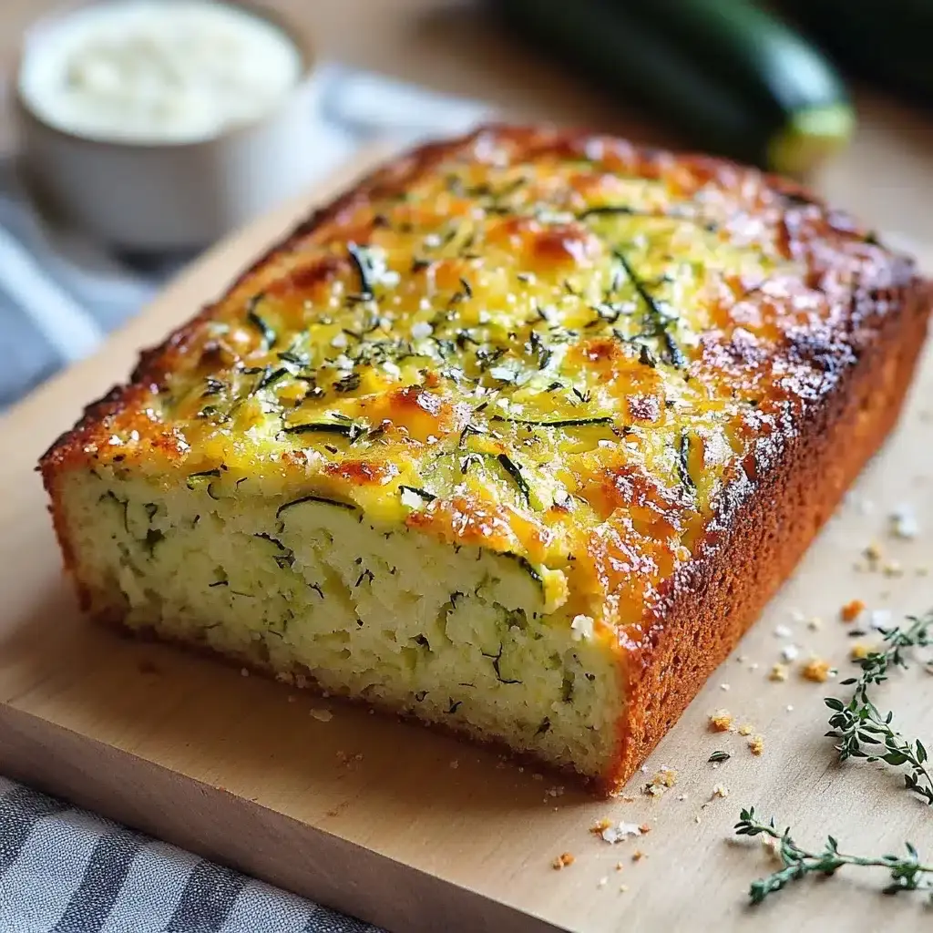 gâteau moelleux courgettes parmesan