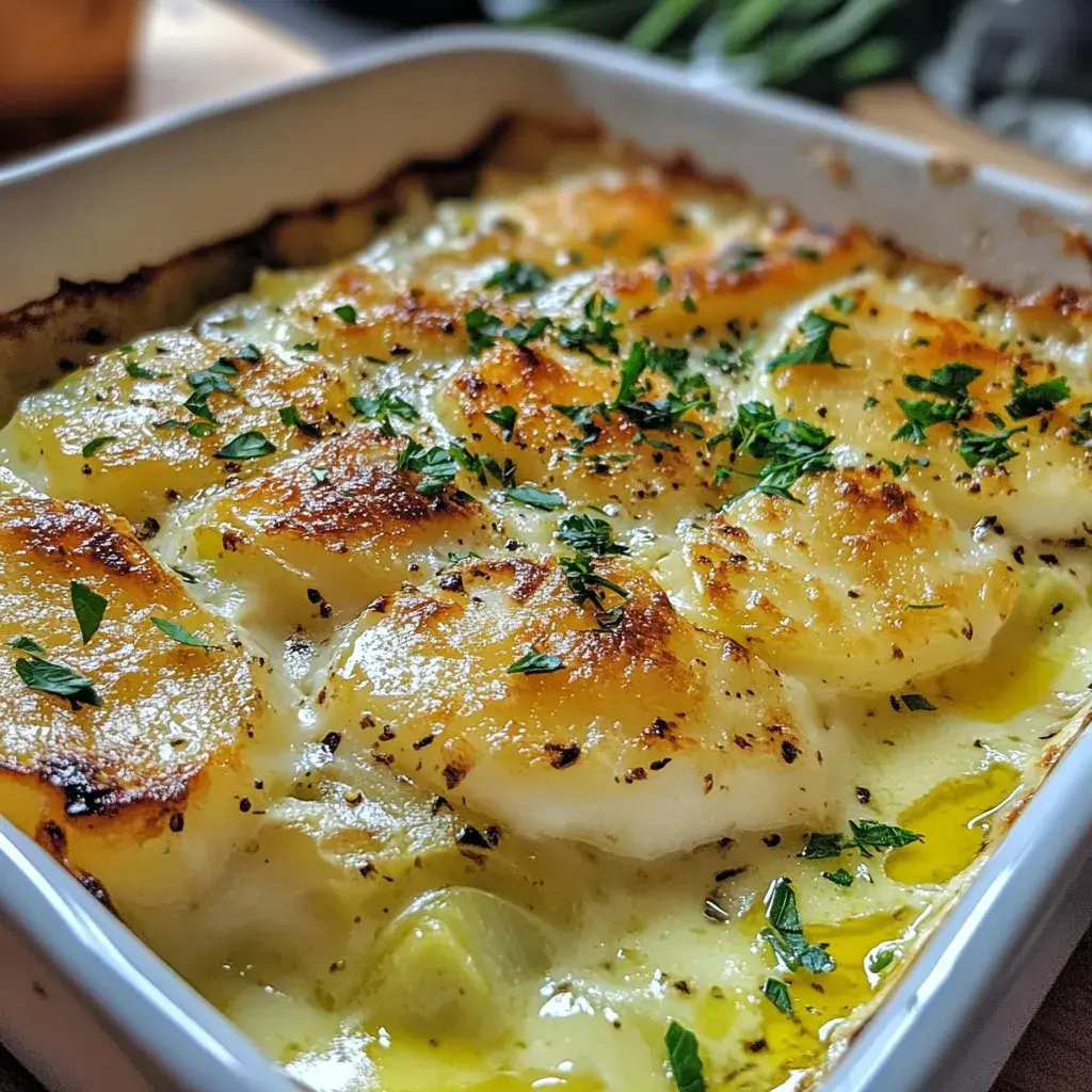 Gratin de Cabillaud et Poireaux à la Moutarde 4 gratin de cabillaud et poireaux à la moutarde