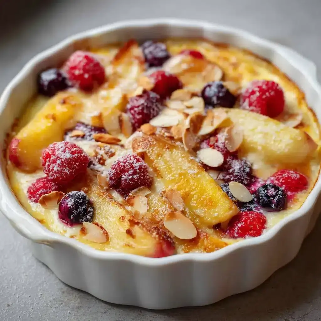 gratin de fruits