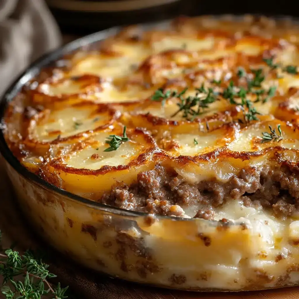 Gratin de Pommes de Terre au Bœuf Haché 4 gratin de pommes de terre au bœuf haché