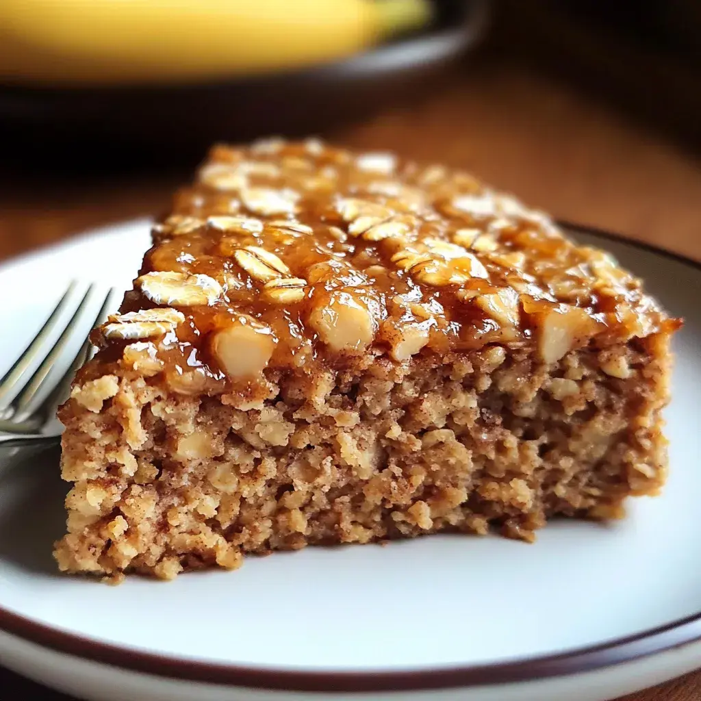 Gâteau Diététique Coupe-Faim aux Flocons d’Avoine