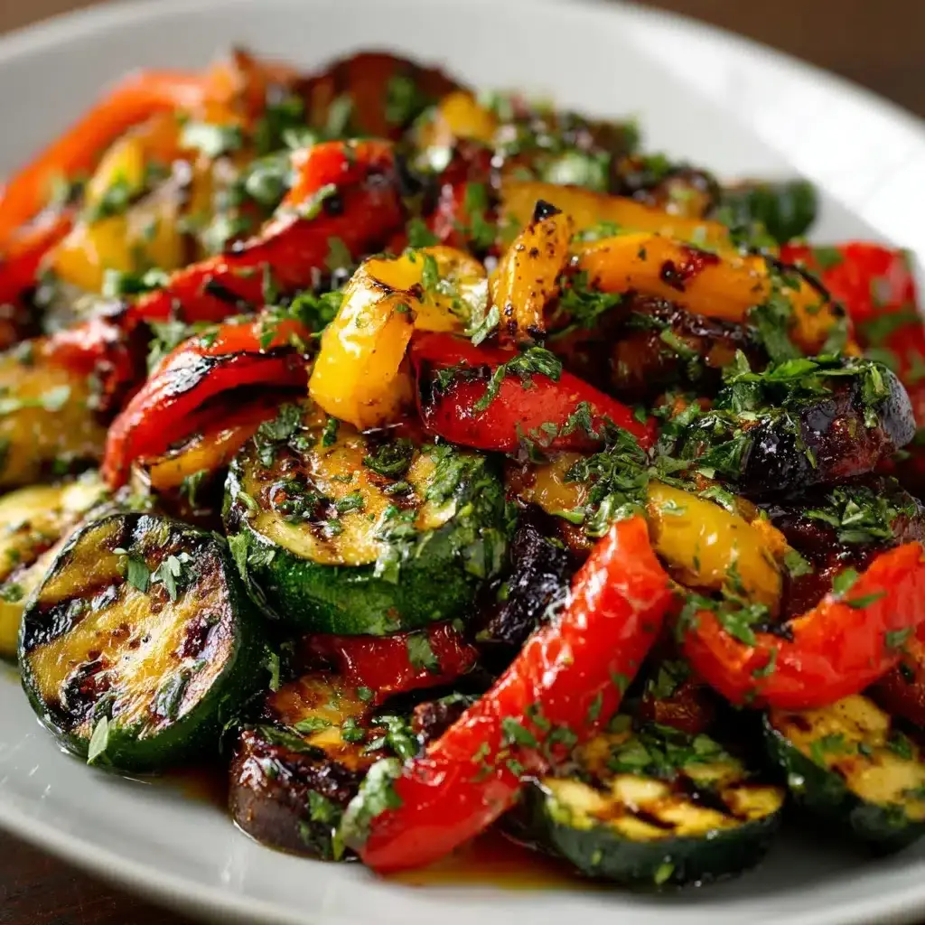 légumes grillés au balsamique