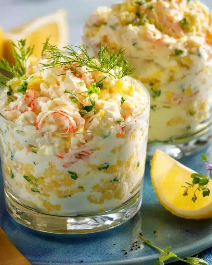 Mayonnaise de crabe mimosa légère – Recette delicieux