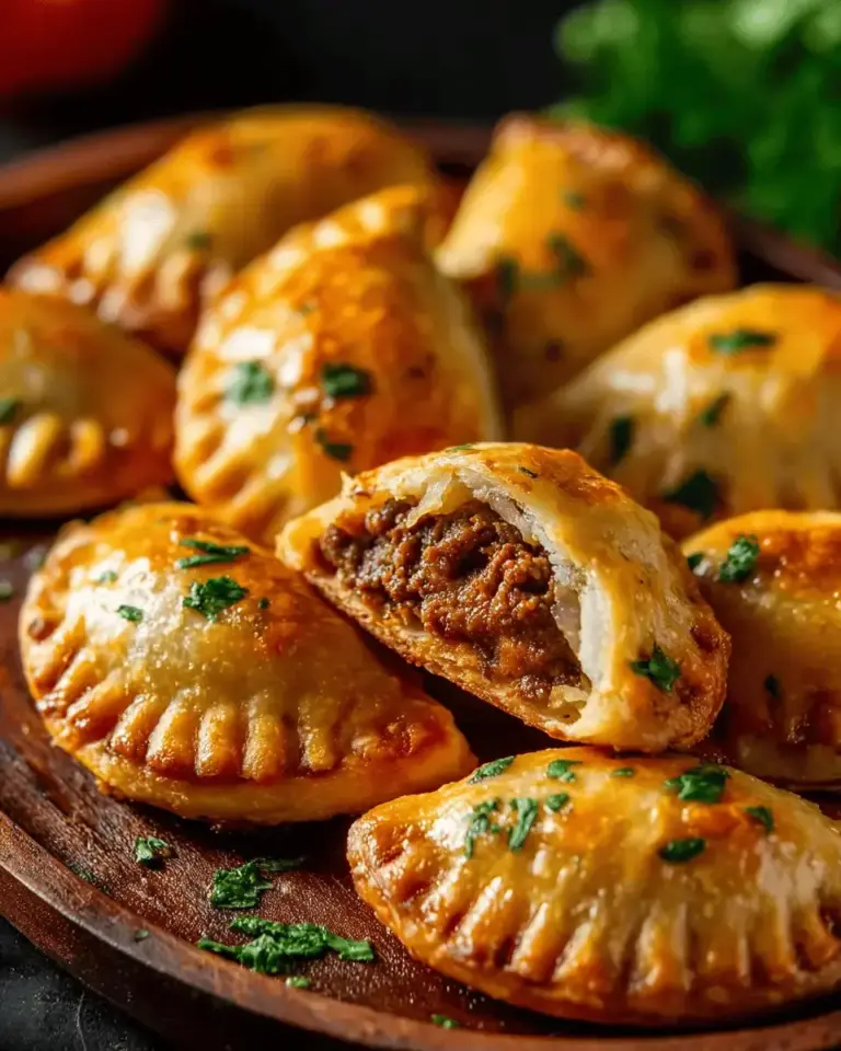 mini empanadas au bœuf épicé