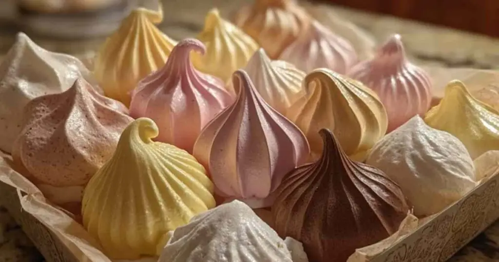 mini meringues parfumées
