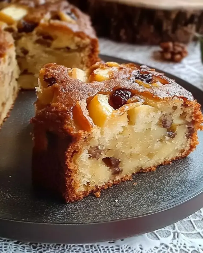 Moelleux aux pommes et à la cannelle – Recette delicieux