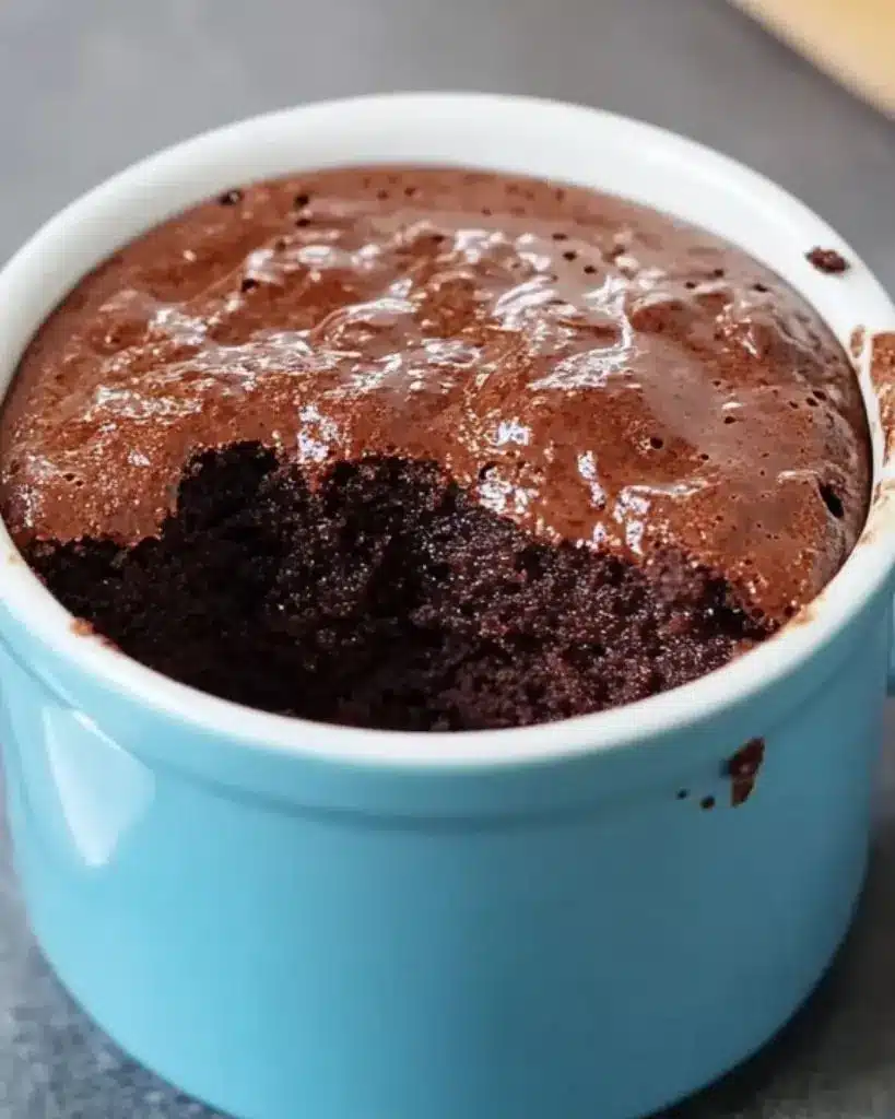 mug cake chocolat