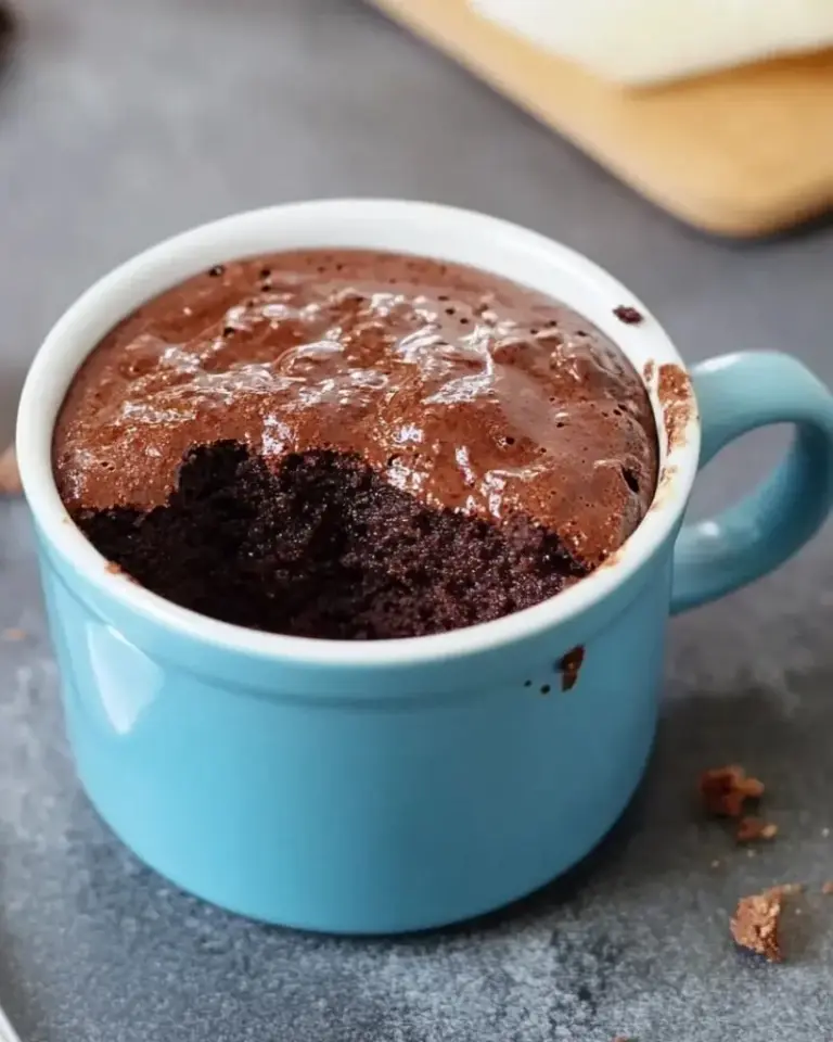Mug Cake au Chocolat Express – Recette delicieux