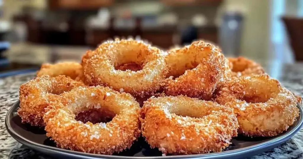 Oignons Croustillants à la Friteuse à Air – Recette Légère