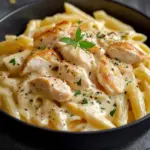 patesaupouletsaucecremeuseBoursin