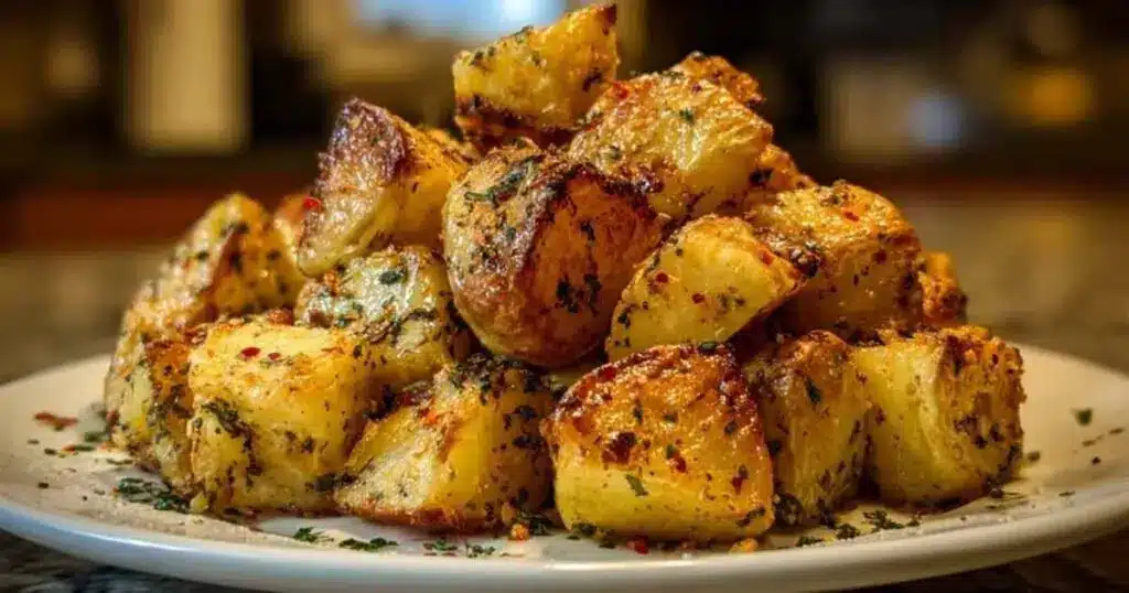 pommes de terre au four croustillantes