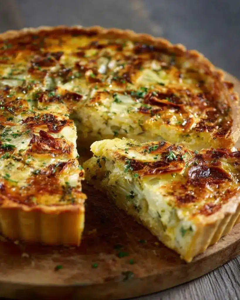 Quiche aux poireaux – Recette delicieux