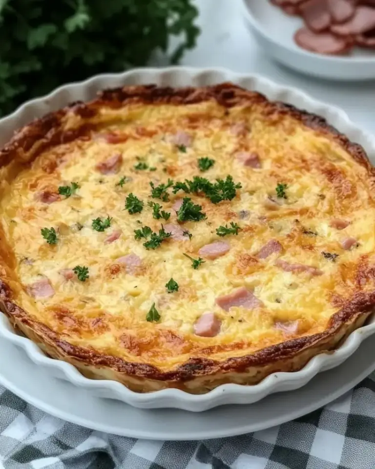 Quiche Sans Pâte à l’Ancienne – Recette delicieux
