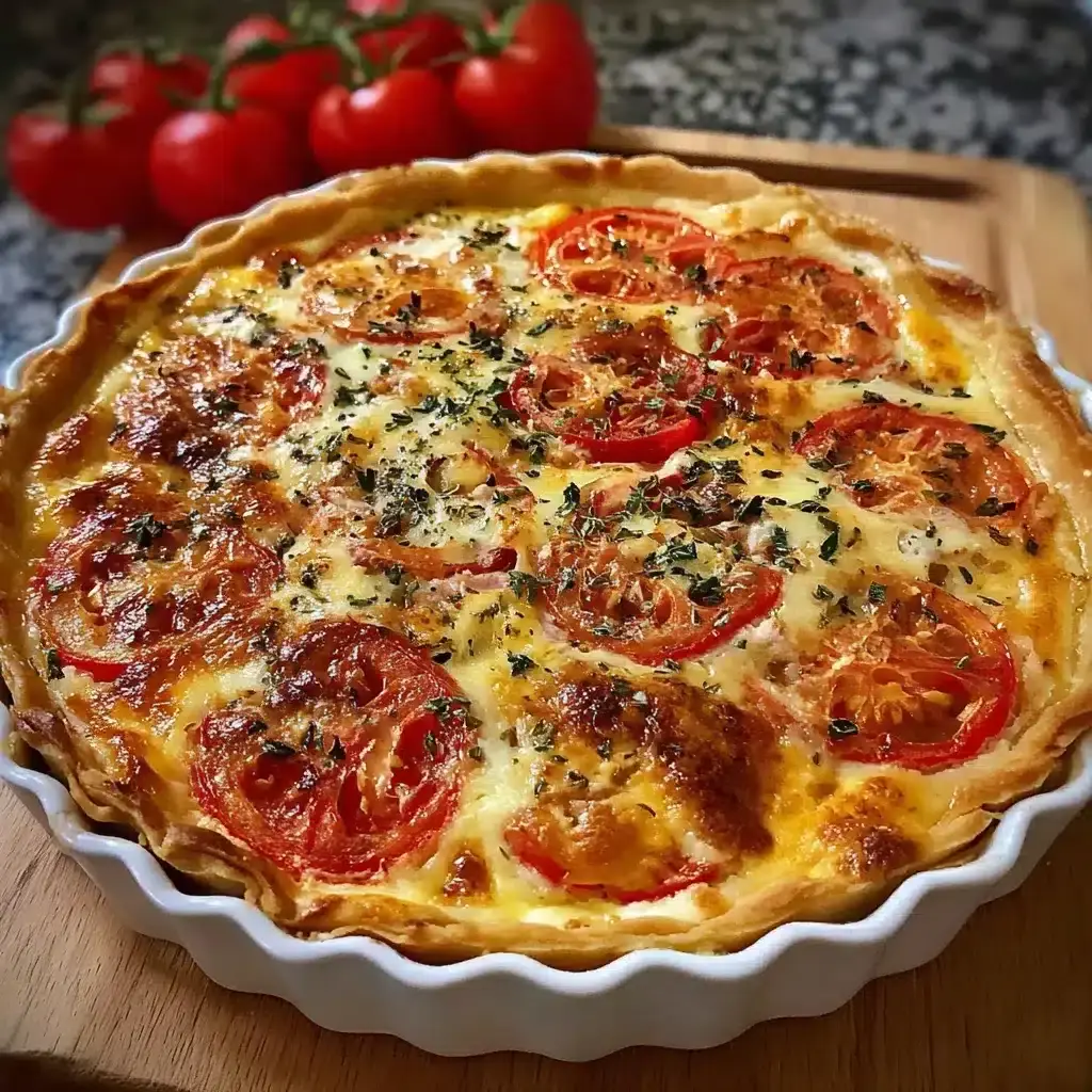 quiche thon tomates