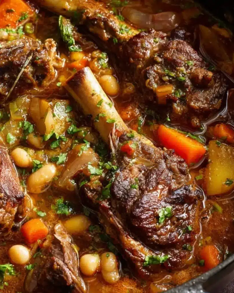 ragoût d’agneau aux légumes