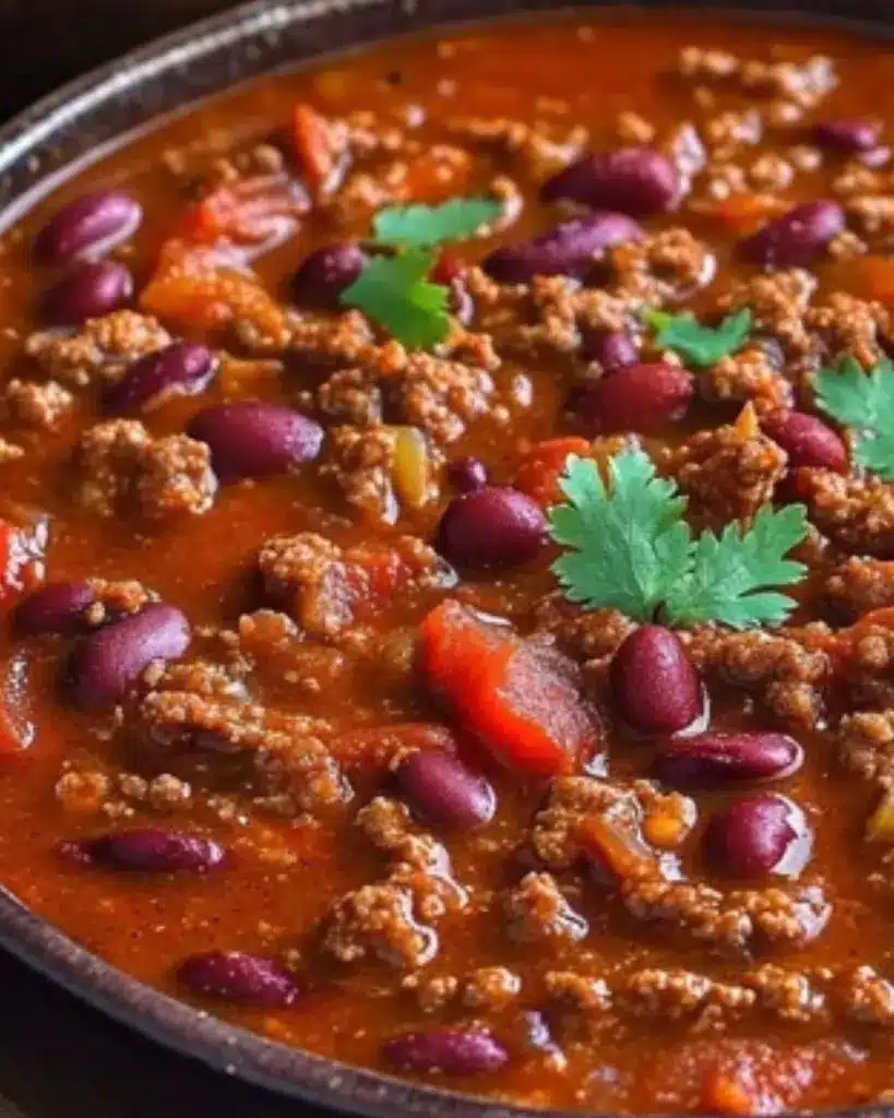 recette Chili con Carne
