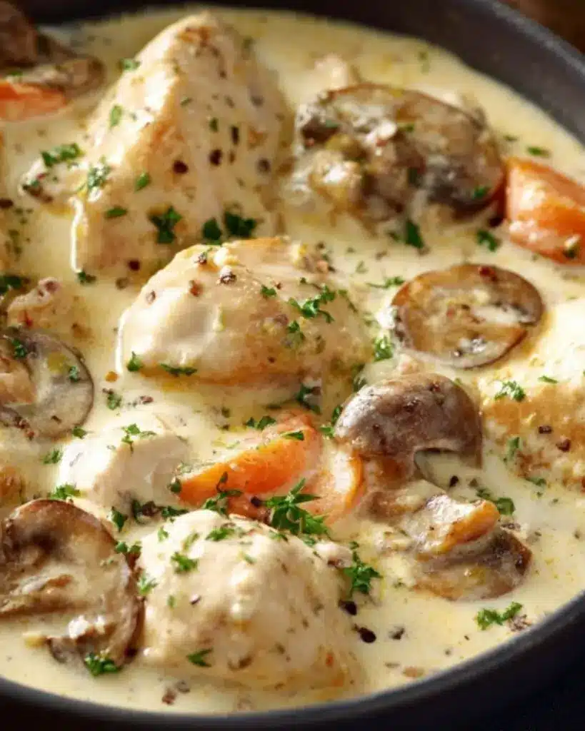 recette blanquette de poulet