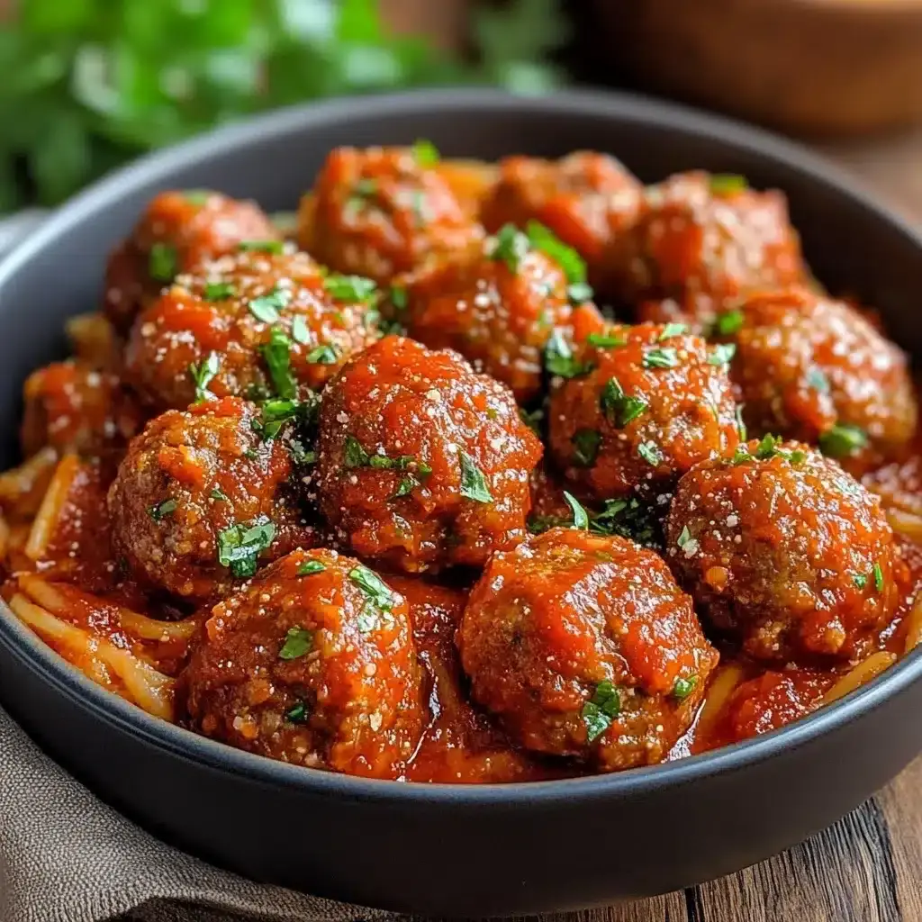 recette boulettes italiennes sauce tomate