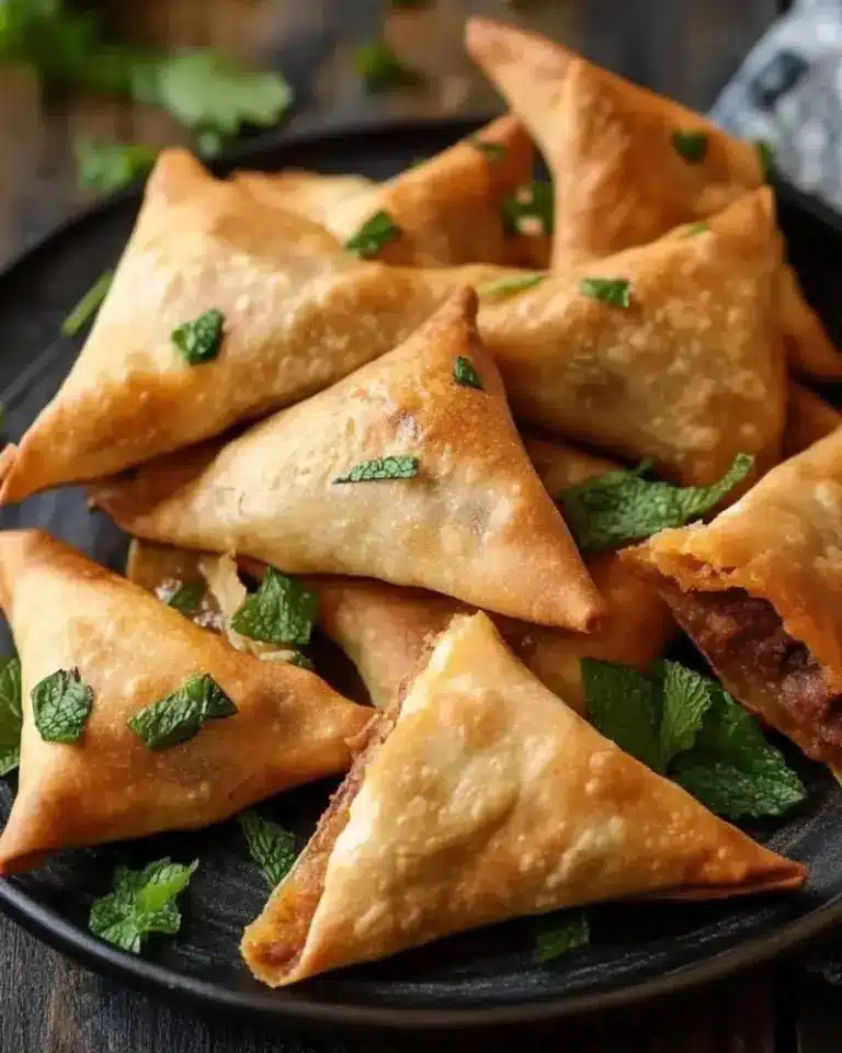 Bricks à la viande hachée à la marocaine – Recette delicieux