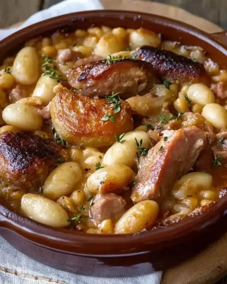 Cassoulet “Façon Grand-Mère” – Recette delicieux