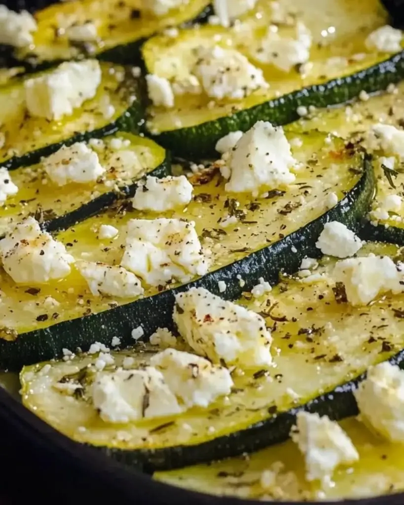 recette courgettes feta four