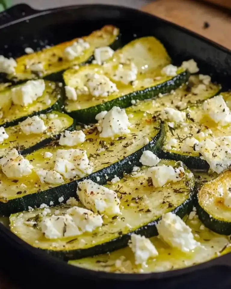 Courgettes rôties au four à la feta – Recette delicieux