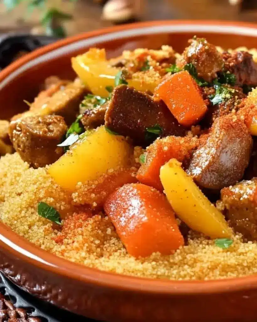 recette couscous traditionnel maison
