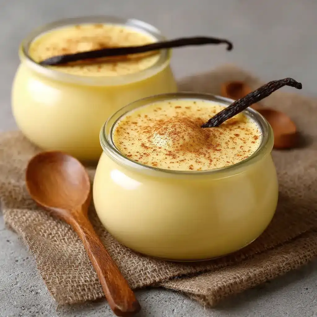 recette crème dessert vanille maison