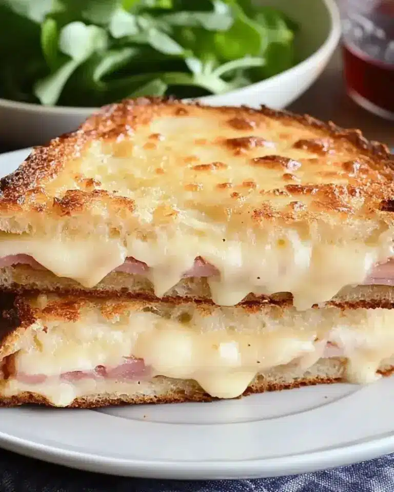 Croque-Monsieur au Four de ma Grand-Mère – Recette delicieux