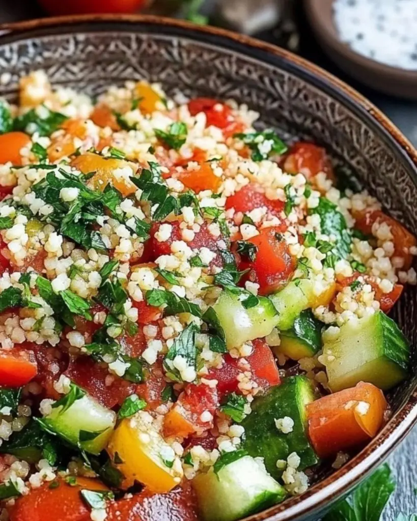 recette de taboulé maison