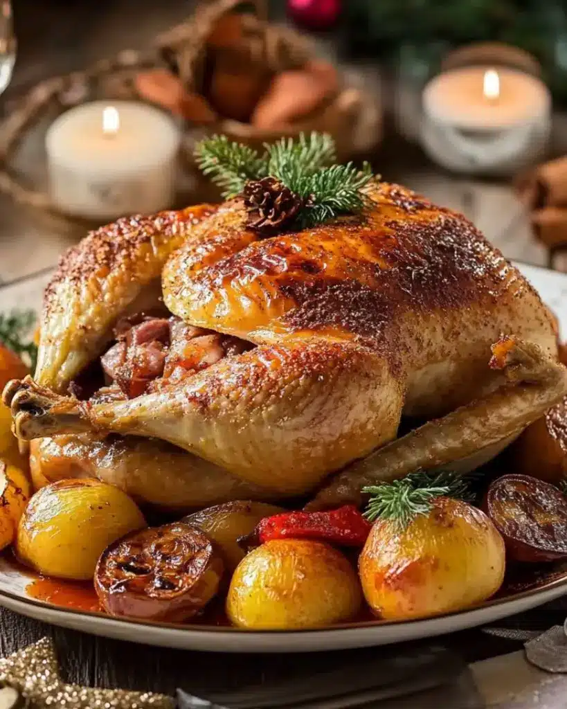recette dinde de Noël farcie
