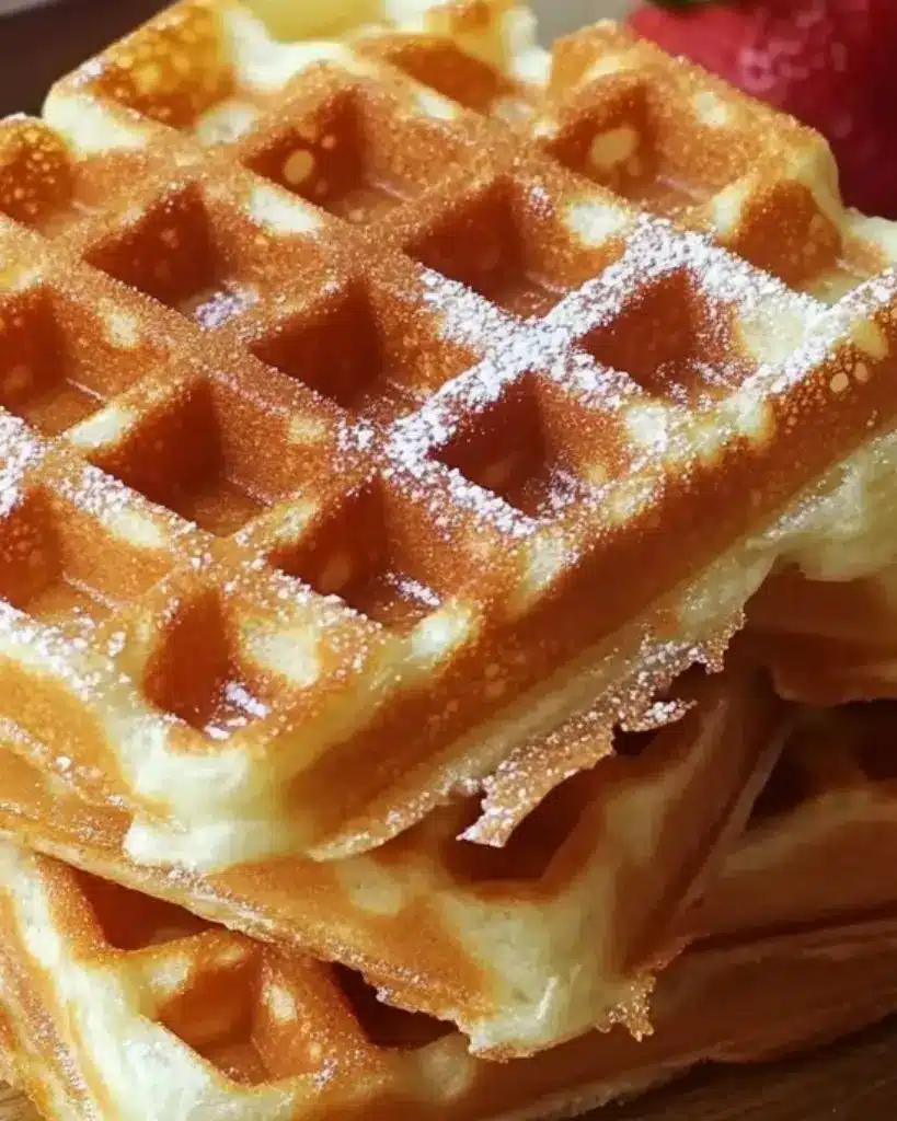 recette facile gaufres maison