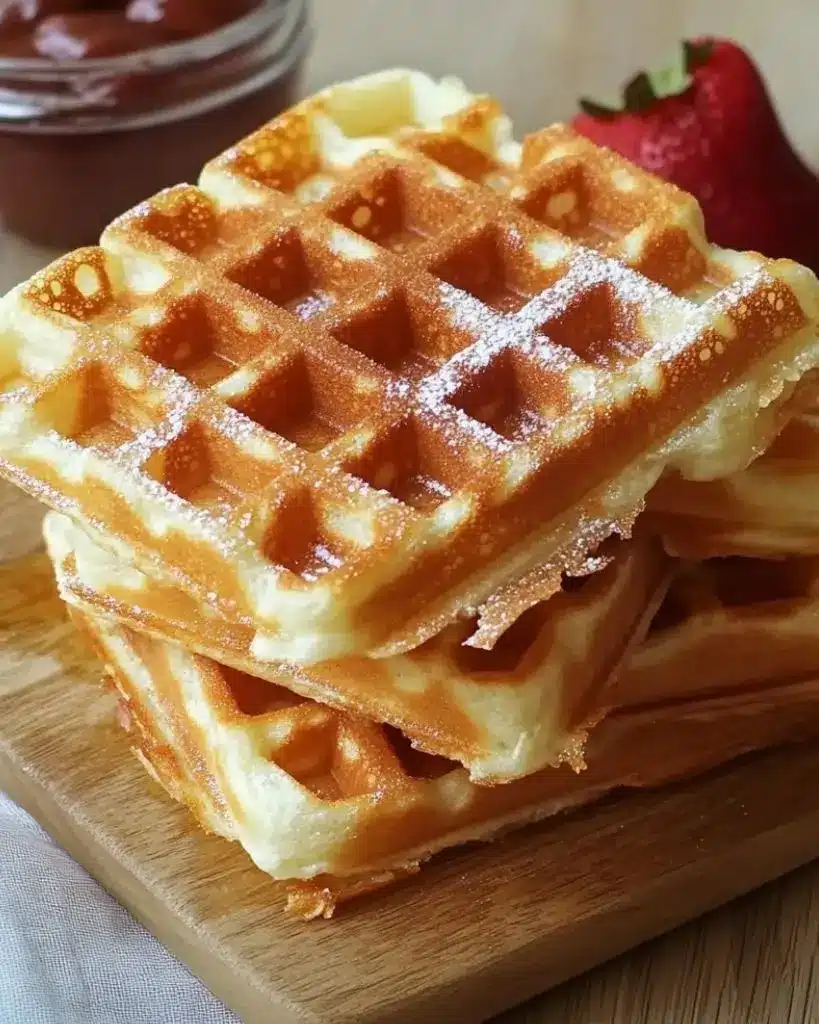 Gaufres Moelleuses et Croustillantes – Recette delicieux