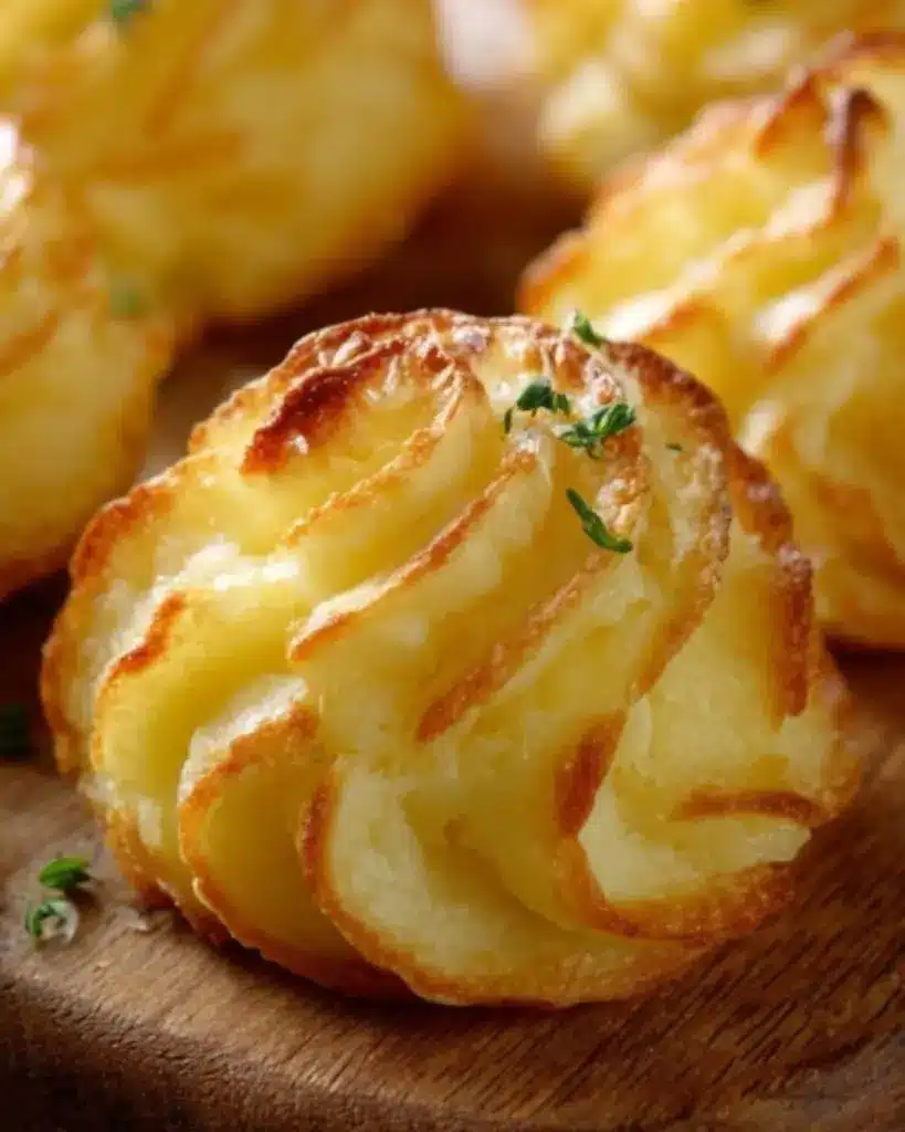 recette facile pommes duchesse maison
