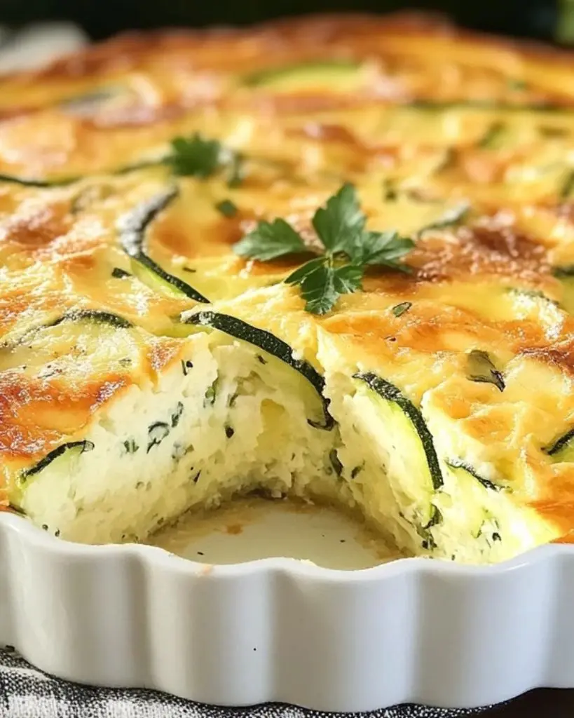 Flan de Courgettes - Recette delicieux 4 recette flan de courgettes