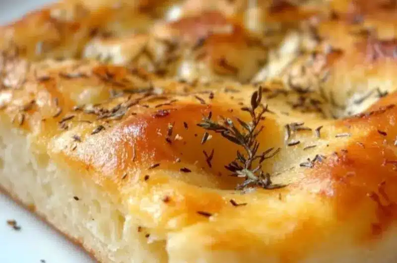 Focaccia maison moelleuse - Recette delicieux 4 recette focaccia facile