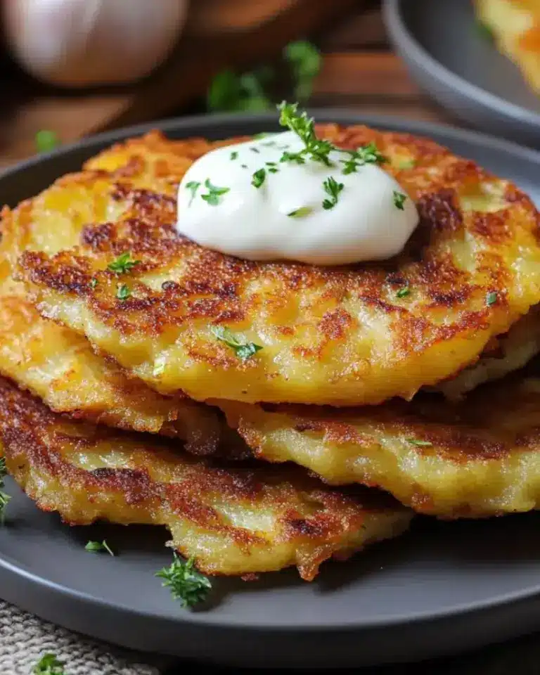 Galettes de Pommes de Terre Croustillantes – Recette delicieux