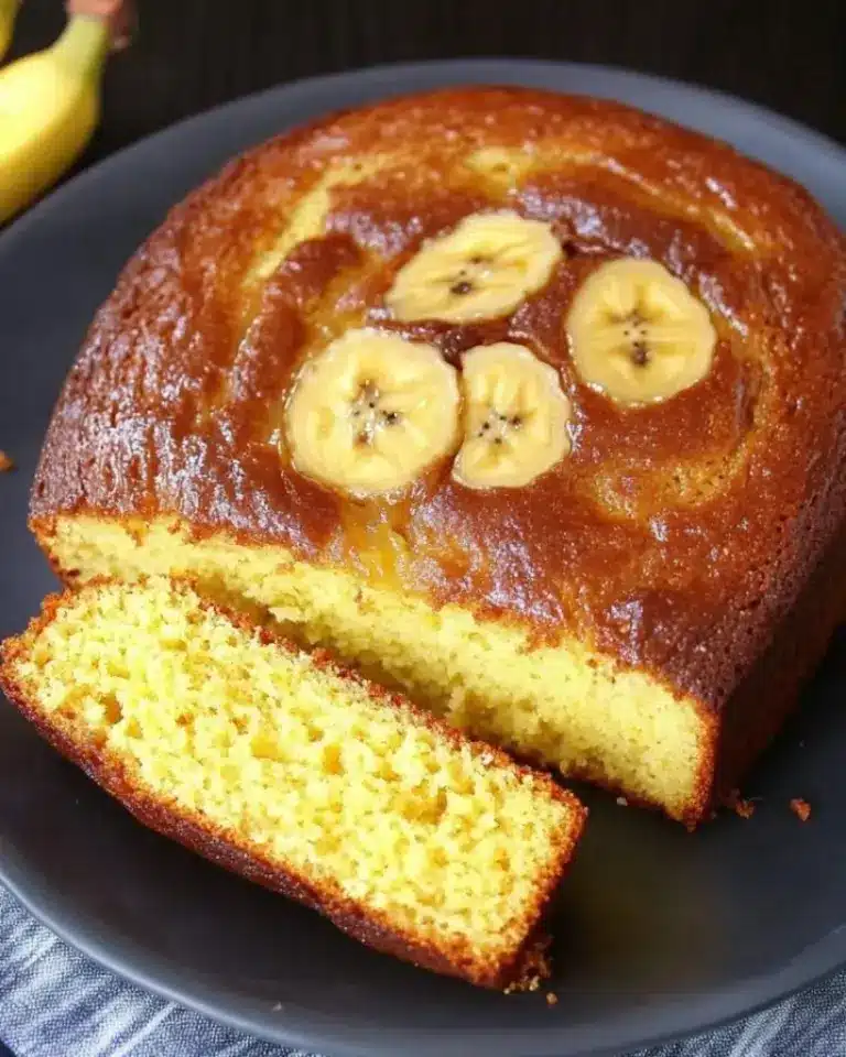 Gâteau à la banane moelleux et gourmand – Recette delicieux