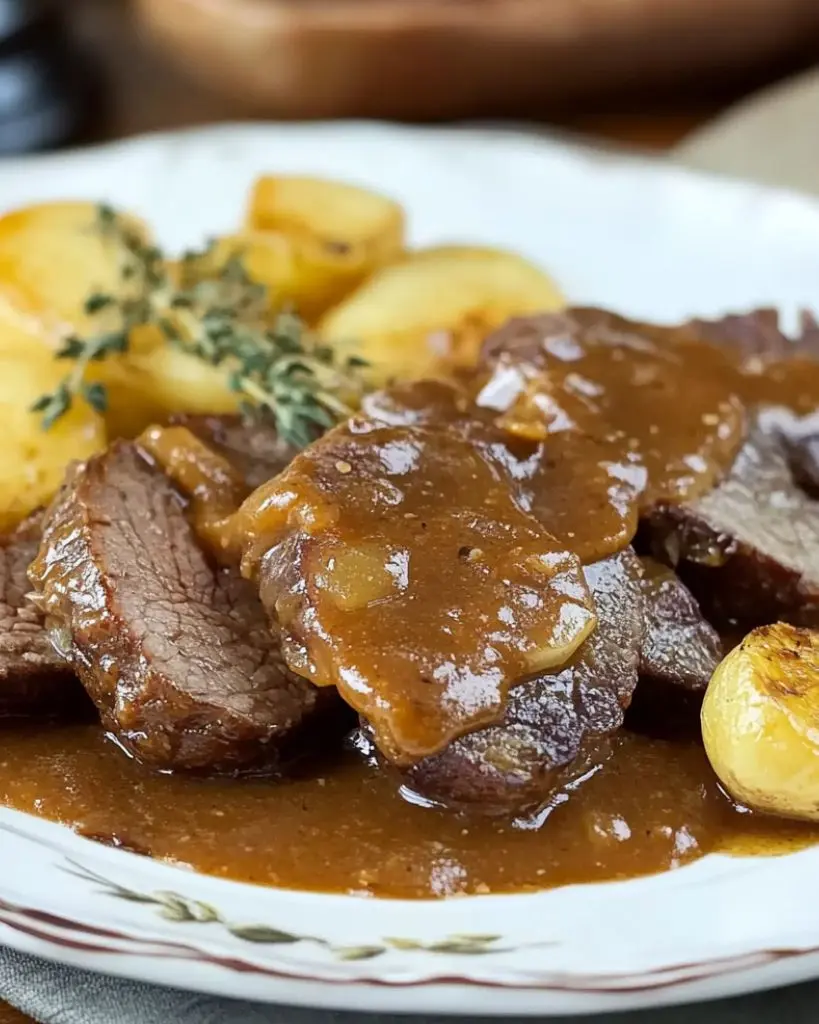 recette langue de bœuf sauce madère