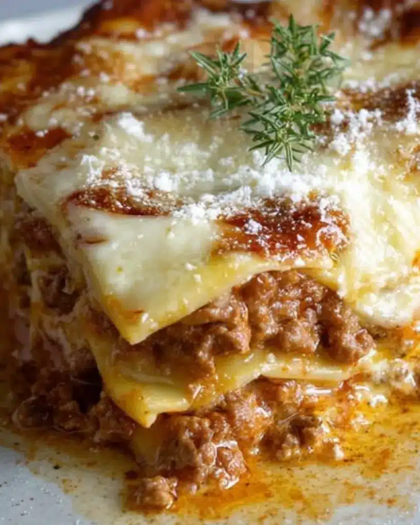 recette lasagnes maison italiennes