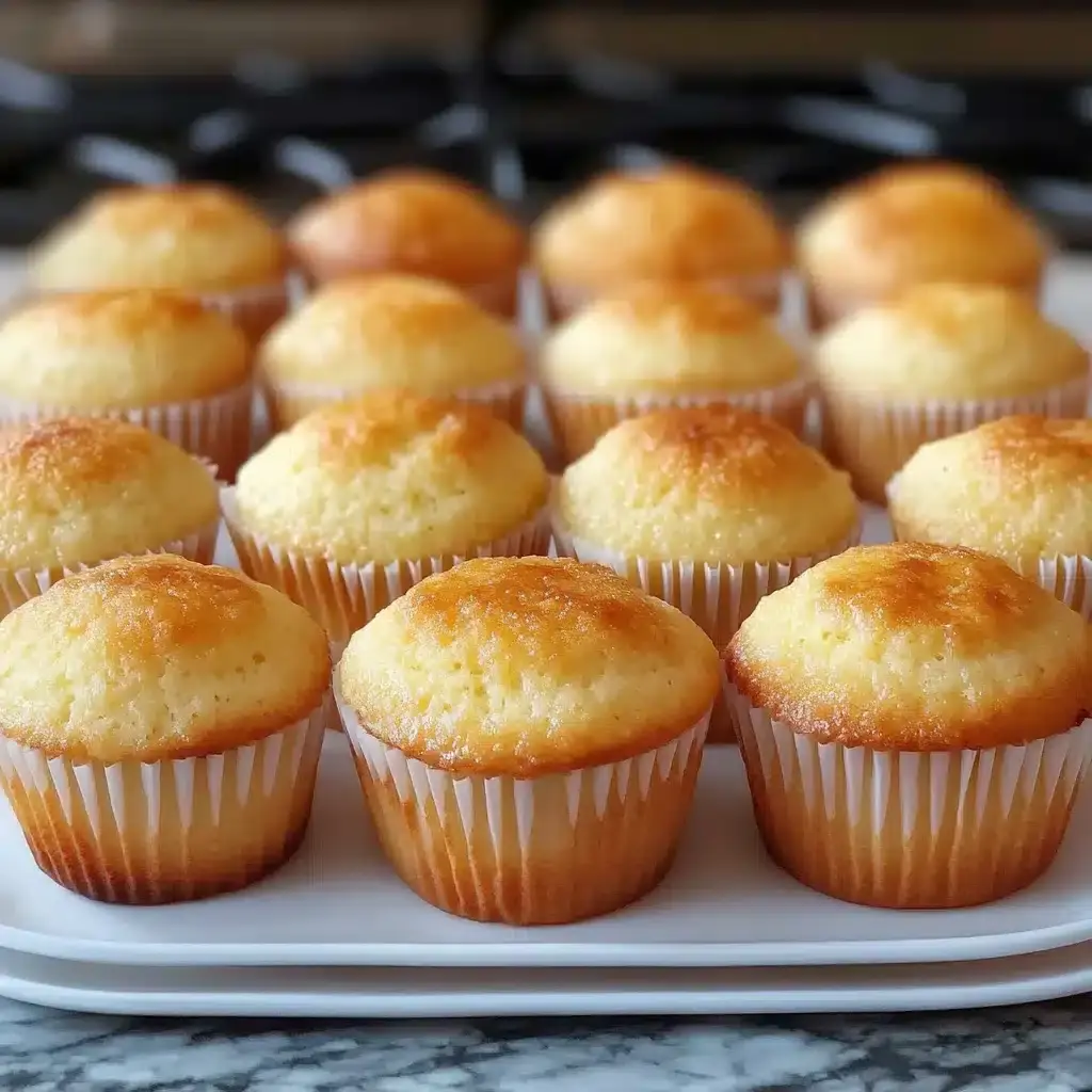 Muffins à la vanille faciles et moelleux
