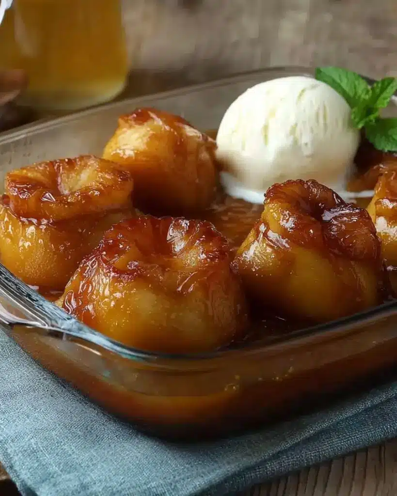 Pommes au four caramélisées – Recette delicieux